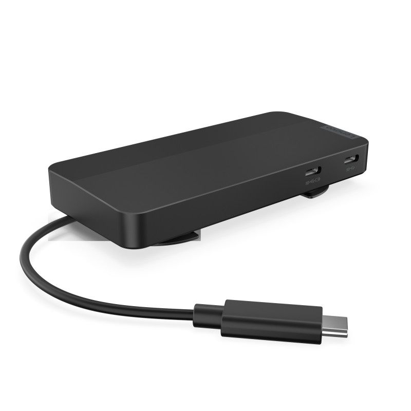 Lenovo USB-C Dual Display Travel Dock (w/adapter)