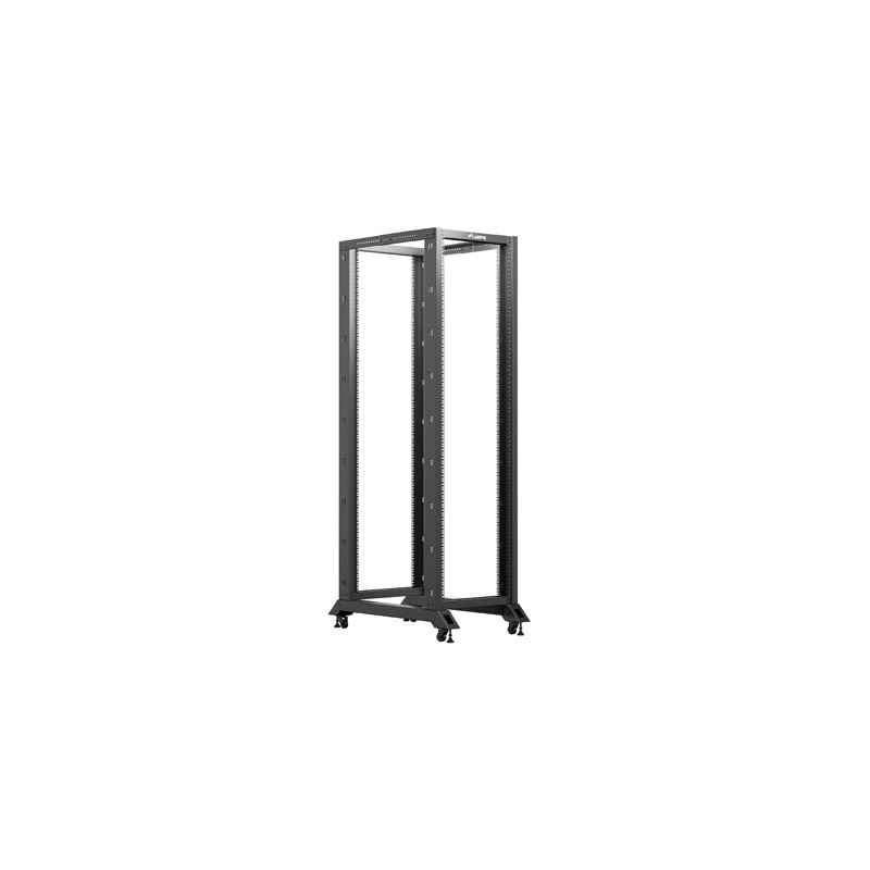 LANBERG OTVORENÝ RACK 42U 600X1000 ČIERNY