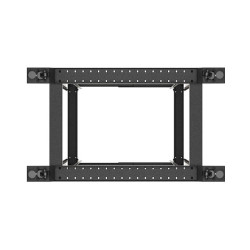 LANBERG OTVORENÝ RACK 42U 600X1000 ČIERNY