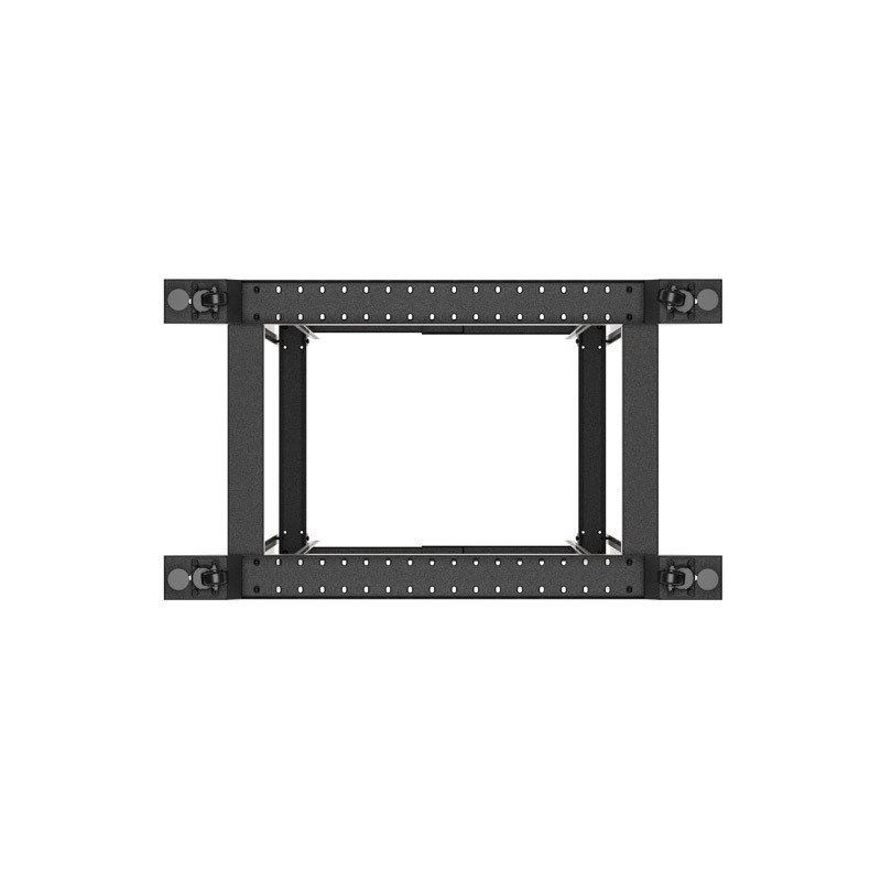 LANBERG OTVORENÝ RACK 42U 600X1000 ČIERNY