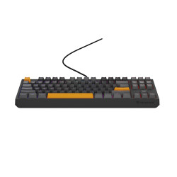 Genesis herná klávesnica THOR 230/TKL/RGB/Outemu Red/Drôtová USB/US layout/Anchor Positive Šedá