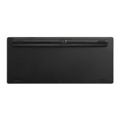 Kensington duálna kompaktná klávesnica pre viac zariadení/Bezdrôtová USB + Bluetooth/UK layout/Čierna