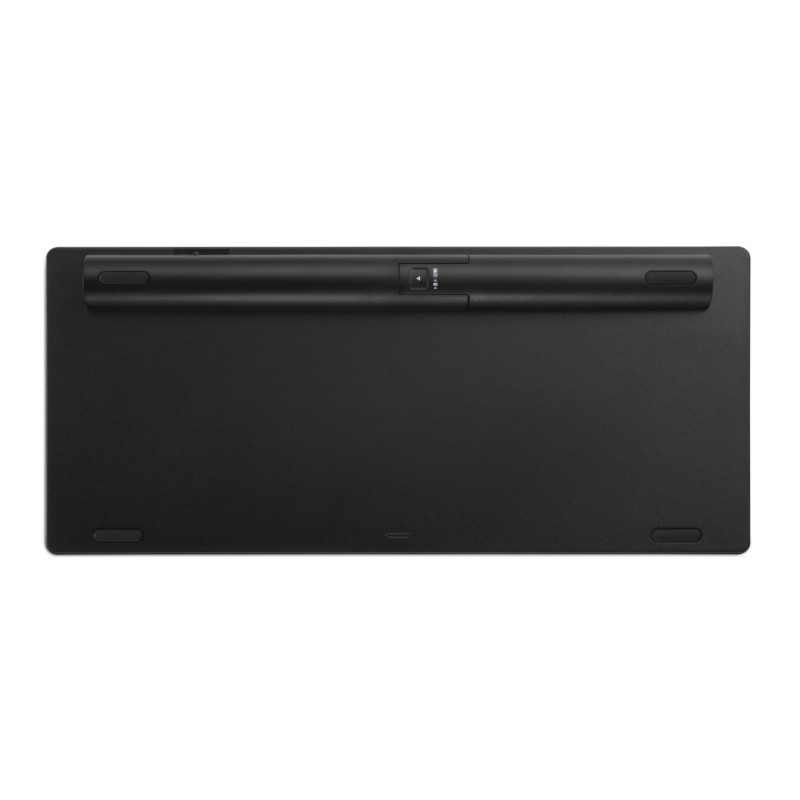 Kensington duálna kompaktná klávesnica pre viac zariadení/Bezdrôtová USB + Bluetooth/UK layout/Čierna