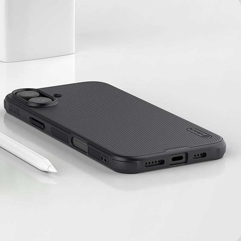 Nillkin Super Frosted PRE Magnetic Zadný Kryt pre Apple iPhone 16 Black