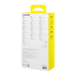 NONAME - Baseus hub Series 2 USB 6v1 (USB-C/HDMI4K60Hz/USB-C(10Gbps)/USB-A(10Gbps)/RJ45/USB-C(PD) sivý