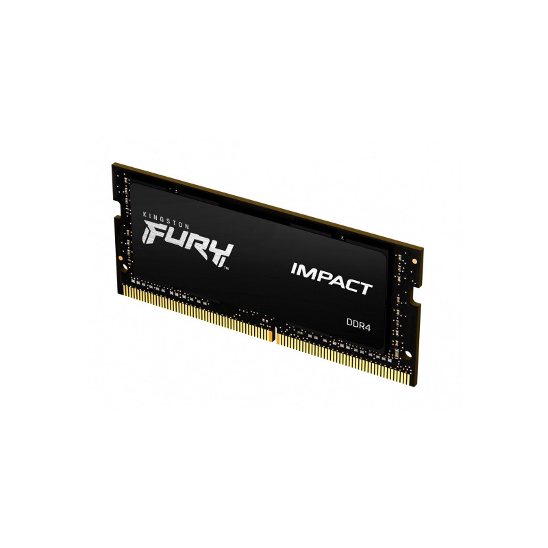 Kingston FURY Impact/SO-DIMM DDR4/32GB/3200MHz/CL20/1x32GB/Black