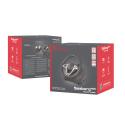 Herný volant Genesis Seaborg 400, multiplatformný pre PC, PS4, PS3, Xbox One, Xbox 360, N Switch