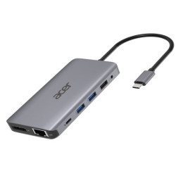 Acer 12in1 USB-C dongle (USB, HDMI, PD, CD, DP, RJ45)