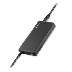 ALIGATOR - Univerzálny adaptér pre notebooky so 16 výmennými konektormi a USB, 90W