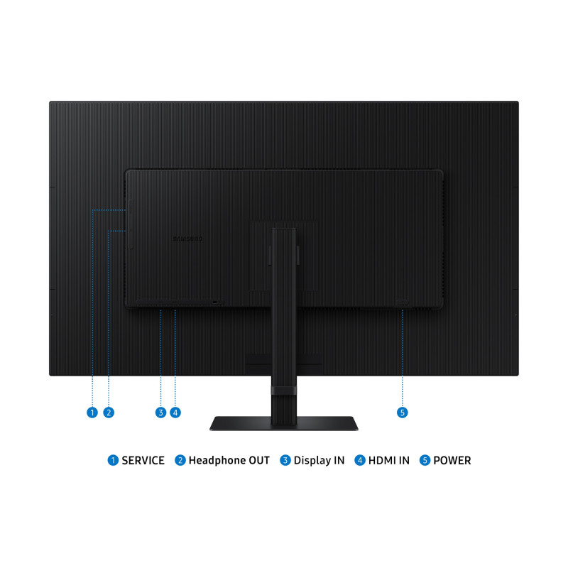 Samsung ViewFinity S7/LS37D700EAUXEN/37''/VA/4K UHD/60Hz/5ms/Black/3R