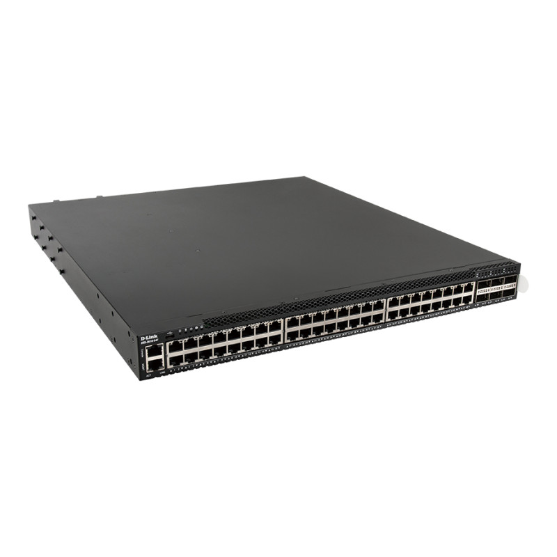 D-Link DXS-3610-54T/SI L3 stackable switch, 48x 10G RJ45, 6x 40G/100G QSFP28