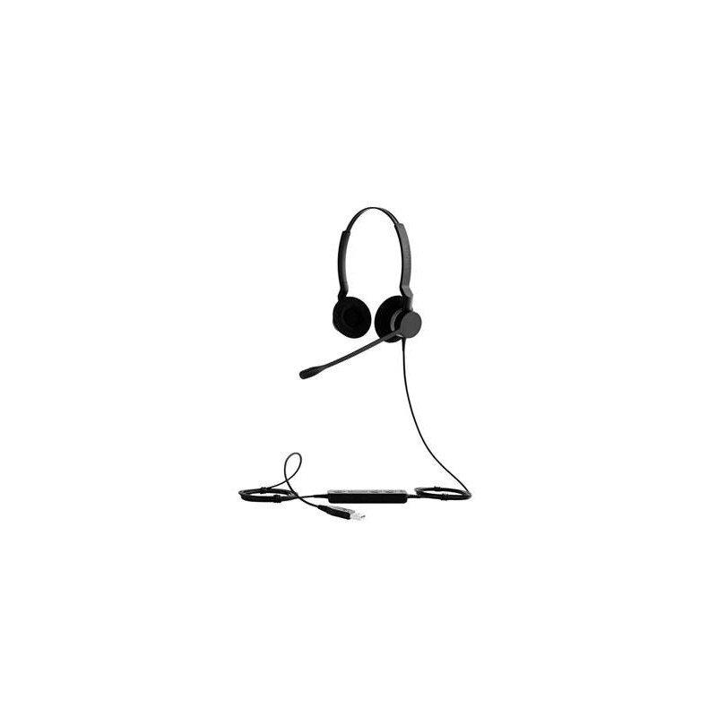 Jabra BIZ 2300/Stereo/USB/Drôt/Čierna