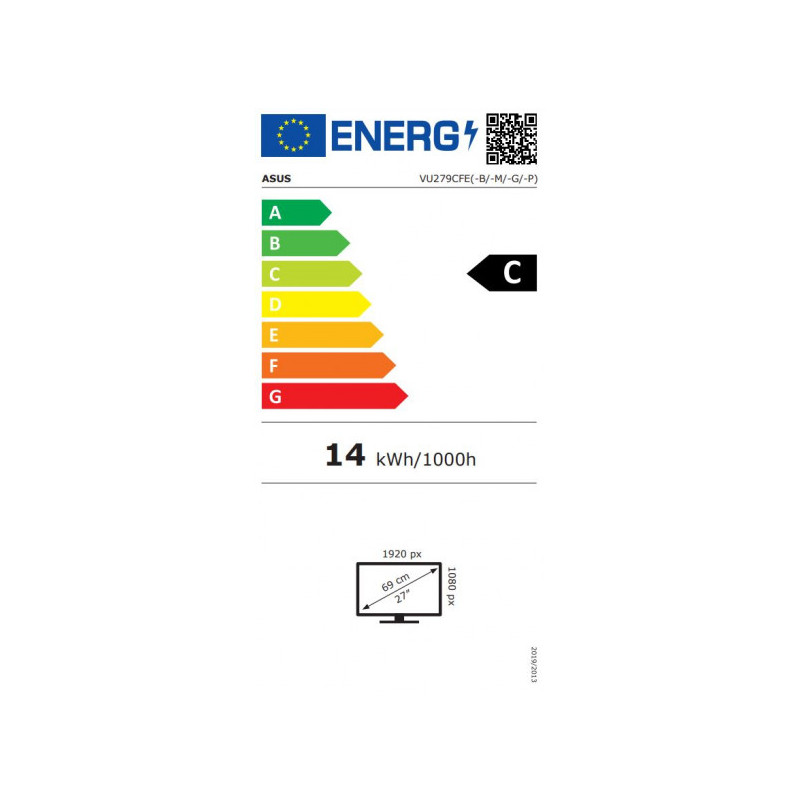 ASUS/VU279CFE-B/27''/IPS/FHD/100Hz/1ms/Čierna/3R