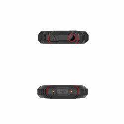 EVOLVEO StrongPhone W4, IP68 odolný Dual SIM telefón, 2,8'' LCD, 2500mAh, Powerbanka, černo-červený