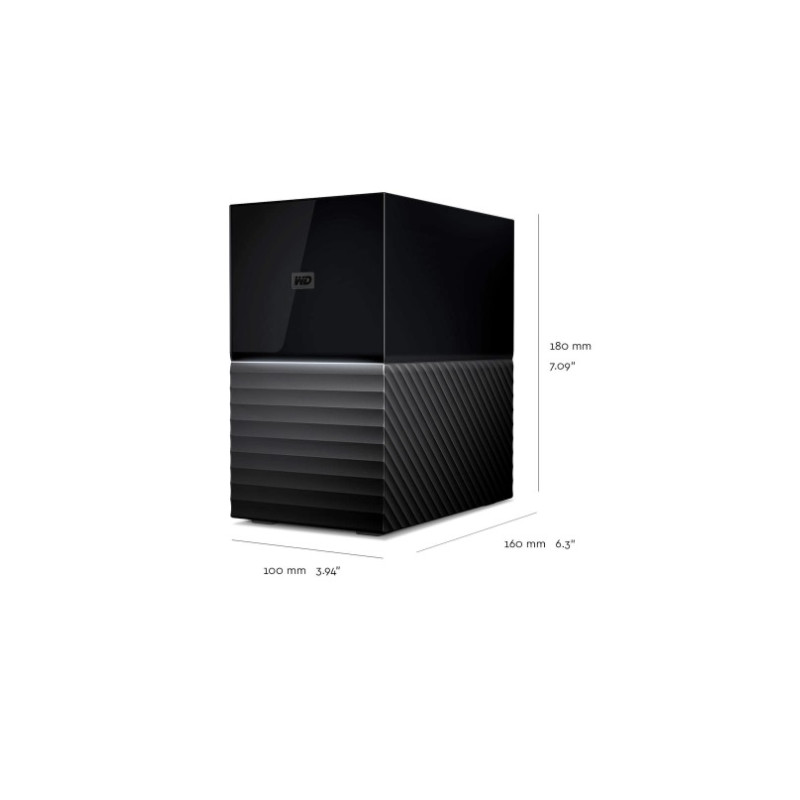 WESTERN DIGITAL - WD My Book Duo/16TB/HDD/Externý/3.5''/SATA/Čierna/3R