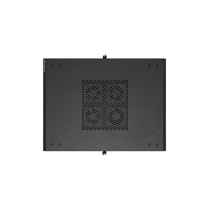 LANBERG INŠTALAČNÝ RACK 19'' 15U 600X800 ČIERNE SKLENENÉ DVERE (PLOCHÉ BALENIE)