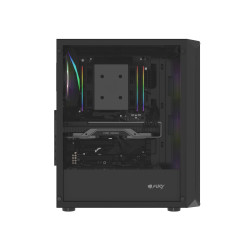 GENESIS - PC skriňa Fury SHOBO/Midi Tower/Transpar./Čierna