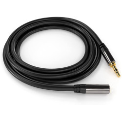 PremiumCord HQ tienený predlžovací kábel Jack 3.5mm - Jack 3.5mm M/F 5m