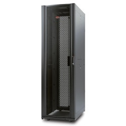 APC - NetShelter AV 42U 600mm Wide x 825 Deep Enclosure with Sides and 10-32 Threaded Rails Black