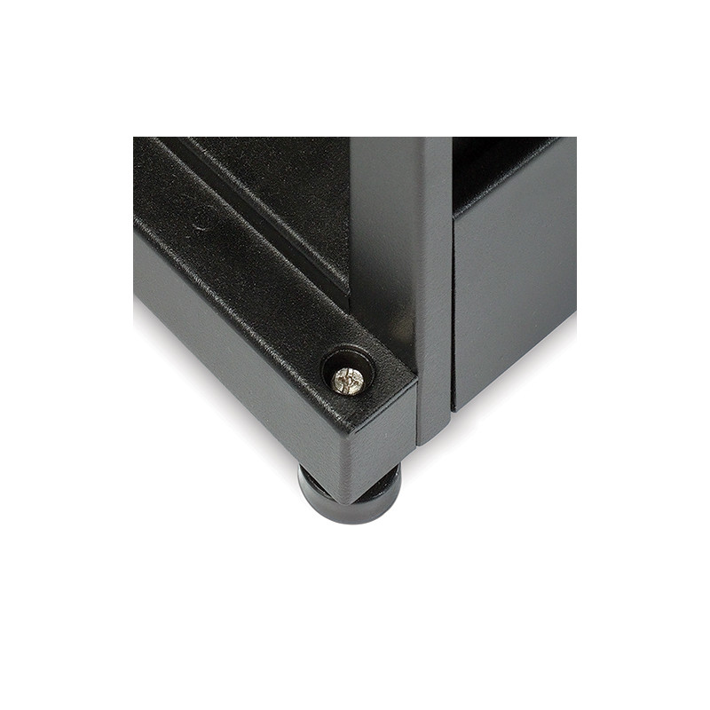 APC - NetShelter AV 42U 600mm Wide x 825 Deep Enclosure with Sides and 10-32 Threaded Rails Black