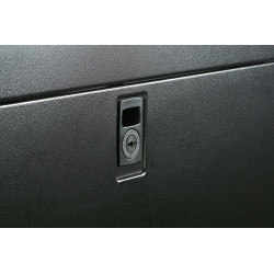 APC - NetShelter AV 42U 600mm Wide x 825 Deep Enclosure with Sides and 10-32 Threaded Rails Black