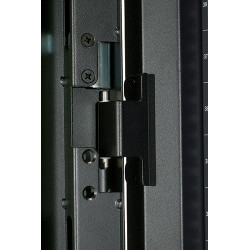 APC - NetShelter AV 42U 600mm Wide x 825 Deep Enclosure with Sides and 10-32 Threaded Rails Black