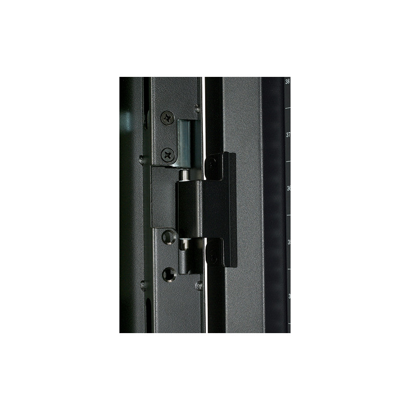 APC - NetShelter AV 42U 600mm Wide x 825 Deep Enclosure with Sides and 10-32 Threaded Rails Black