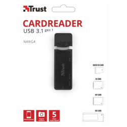 TRUST NANGA USB3.1 CARDREADER