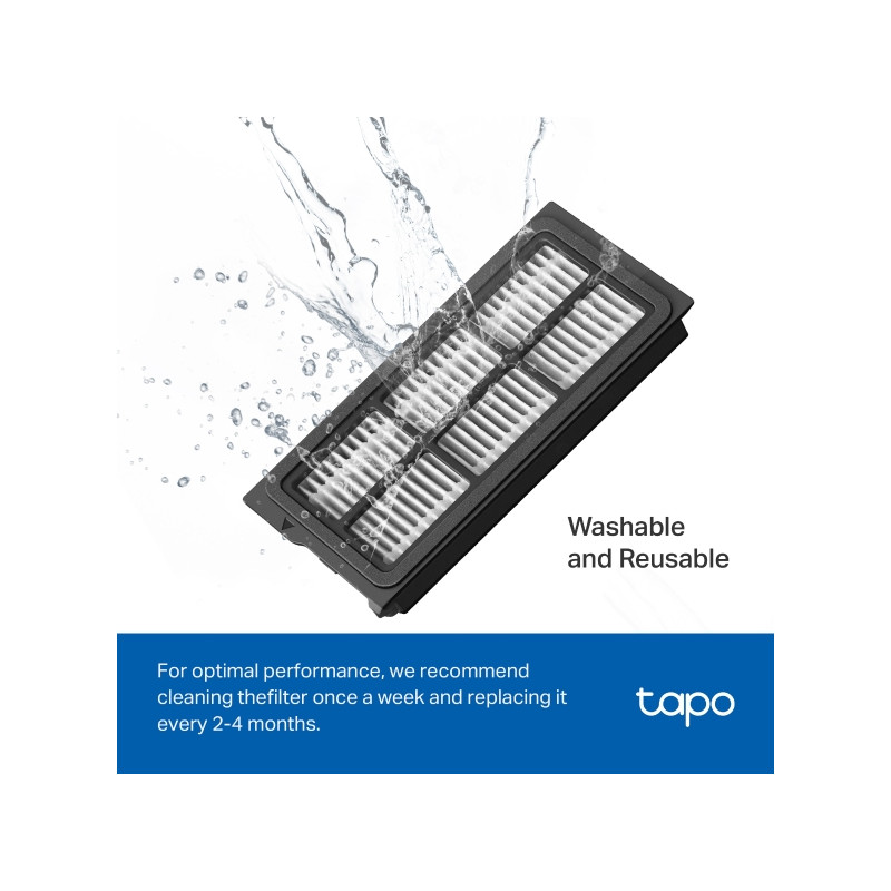 TP-LINK - Tapo RVA520 Washable HEPA Filter
