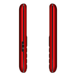 EVOLVEO EasyPhone XS, mobilný telefón pre seniorov, červený