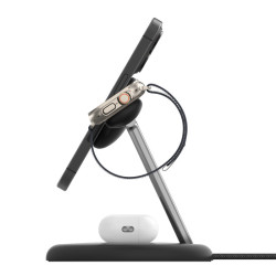 Belkin BOOST CHARGE PRE Qi2, 15W 3v1 magnetický stojan, čierny
