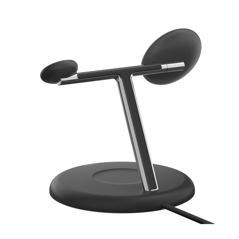 Belkin BOOST CHARGE PRE Qi2, 15W 3v1 magnetický stojan, čierny