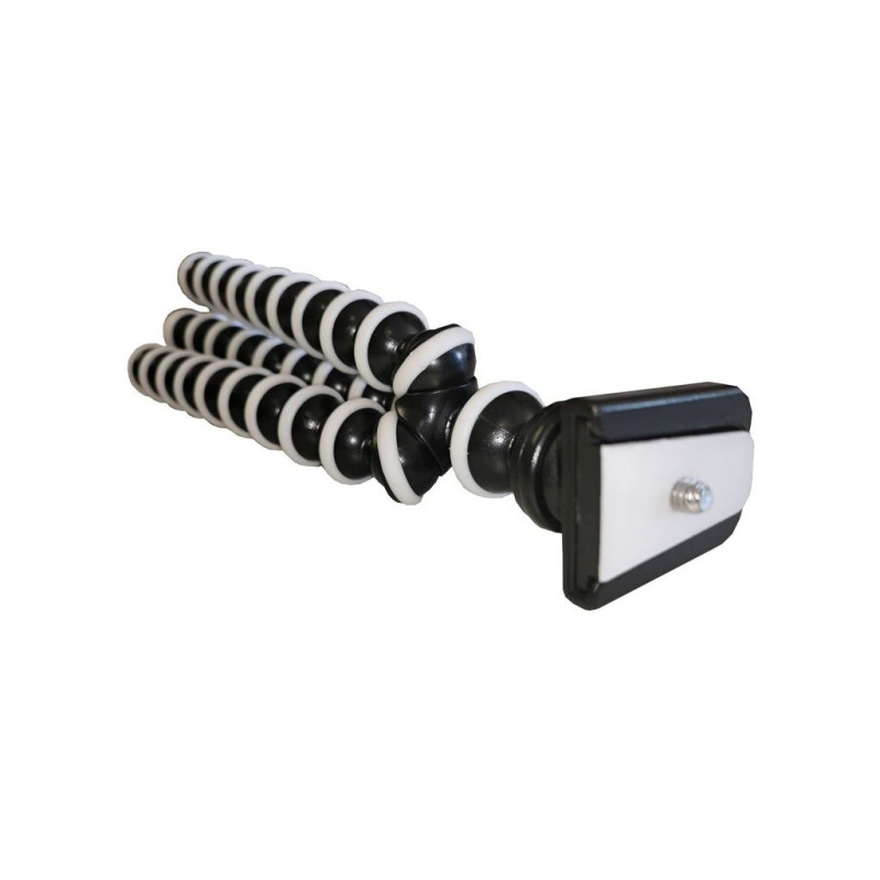 Cestovný statív VIKING Tripod 4D/dĺžka 25,5cm/pružná, odolná guma/max. záťaž 2kg/upínací skrutka 1/4''