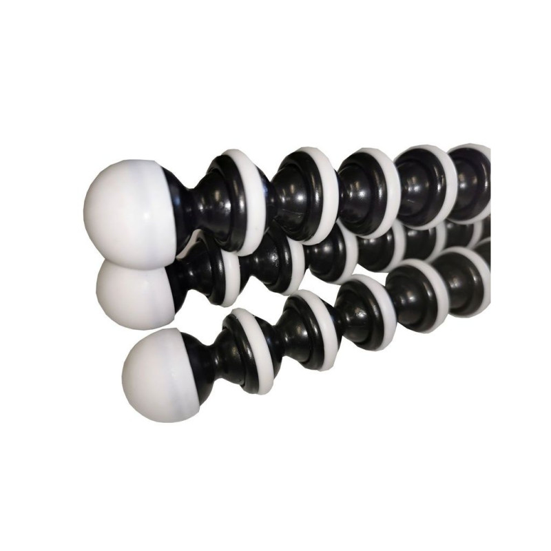 Cestovný statív VIKING Tripod 4D/dĺžka 25,5cm/pružná, odolná guma/max. záťaž 2kg/upínací skrutka 1/4''