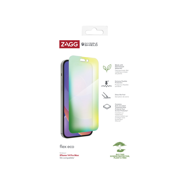 INVISIBLESHIELD - ZAGG Invisible Shield Flex ECO hybridné sklo iPhone 14 Pro Max