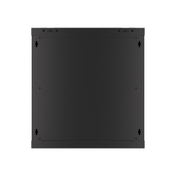 LANBERG RACKOVÁ SKRIŇA 19'' NÁSTENNÁ 12U/600X450 PRO VLASTNÚ MONTÁŽ S KOVOVÝMI DVERAMI ČIERNA