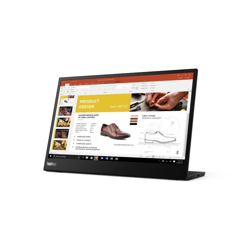 Lenovo ThinkVision/M14/14''/IPS/FHD/60Hz/6ms/Black/3R
