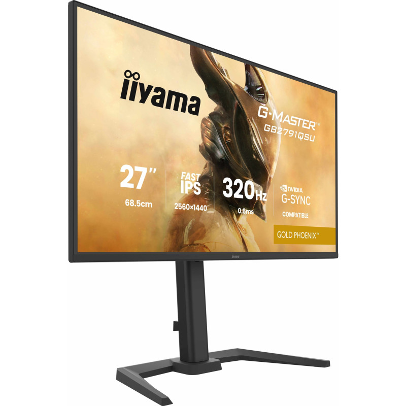 iiyama G-Master/GB2791QSU-B1/27''/IPS/QHD/320Hz/0,6ms/Čierna/3R