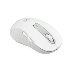 Logitech M650L/Kancelárska/Laserová/Pre ľavákov/Bezdrôtová USB + Bluetooth/Biela