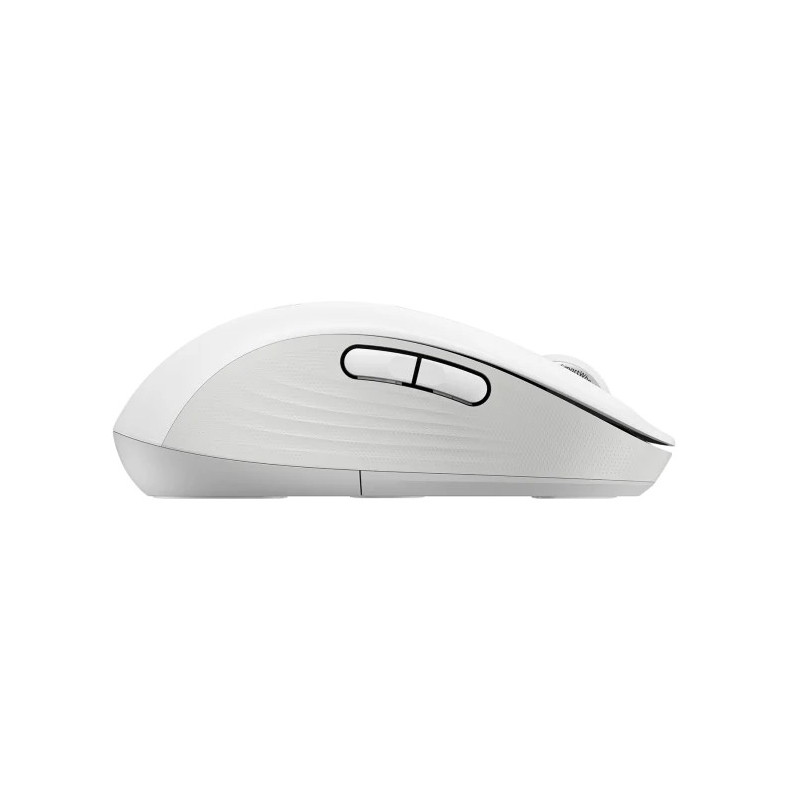 Logitech M650L/Kancelárska/Laserová/Pre ľavákov/Bezdrôtová USB + Bluetooth/Biela
