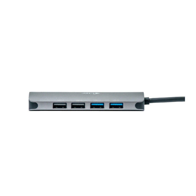 i-tec USB-C Metal Nano 2x HDMI Docking Station, PD 100W