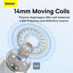 NONAME - Baseus Encok C17/USB-C/Biela