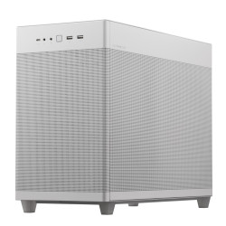 ASUS PRIME AP201/Micro ATX/Transpar./Biela