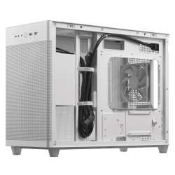 ASUS PRIME AP201/Micro ATX/Transpar./Biela