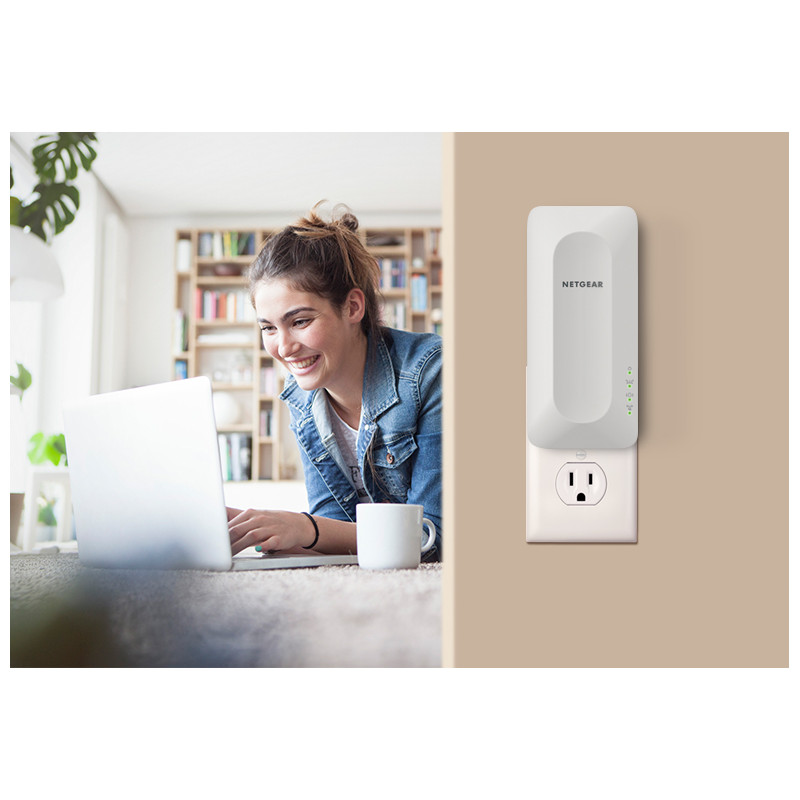 NETGEAR AX1800 WIFI 6 WALLPLUG MESH EXTENDE