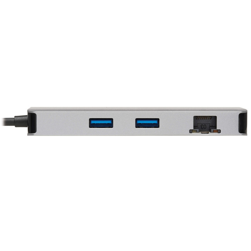 EATON - Dokovacia stanica USB-C, 2x displej, 4K 60Hz HDMI, USB 3.2 G1, USB-A, GbE, pamäť.karta, 100W PD, šedá