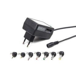 GEMBIRD Universal AC-DC adaptér, 24 W