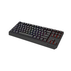 GENESIS herná klávesnica THOR 230/TKL/RGB/Outemu Silent Lemon/Bezdrôtová USB + Bluetooth/US layout/Č