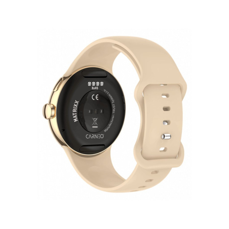 CARNEO Matrixx HR+/45mm/Rose Gold/Šport Band/Rose Gold