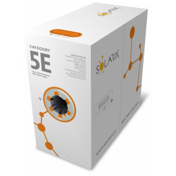 Instalačný kábel Solarix CAT5E FTP PE Fca vonkajší 305m/box SXKD-5E-FTP-PE